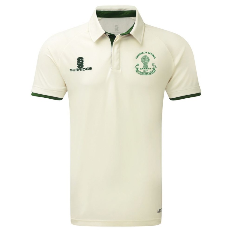 Sandbach School Short Sleeved Cricket Shirt